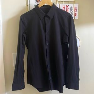 Lululemon Black Dress Shirt